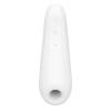 Вакуумный клиторальный стимулятор Satisfyer Curvy 1+ White