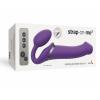 Безремневой страпон с вибрацией Strap-On-Me Vibrating Violet L