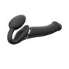 Безремневой страпон с вибрацией Strap-On-Me Vibrating Black