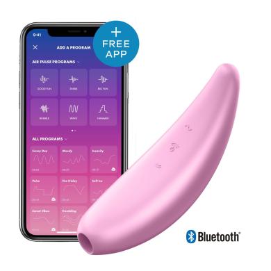 Вакуумный клиторальный стимулятор Satisfyer Curvy 3+