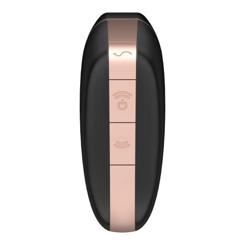 Вакуумний кліторальний стимулятор Satisfyer Love Triangle Black