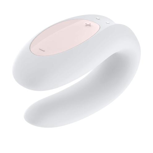 Вібратор для пар Satisfyer Double Joy White