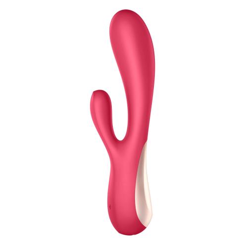 Смарт-вібратор кролик Satisfyer Mono Flex Red, 2 мотори, керування через додаток