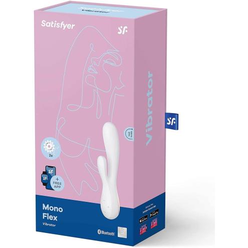 Смарт-вибратор кролик Satisfyer Mono Flex White