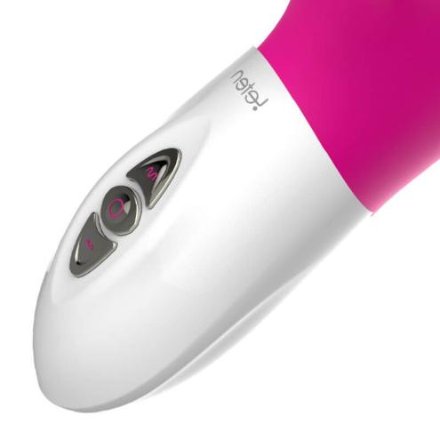 Пульсатор-кролик Leten Vibrator Realistic з підігрівом та вібрацією кліторального відростка