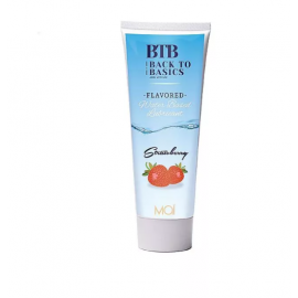 Смазка на водной основе BTB FLAVORED STRAWBERRY с ароматом клубники, 75 ml - 2