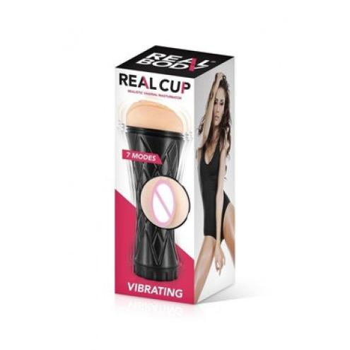 Мастурбатор вагина Real Body - Real Cup Vagina Vibrating