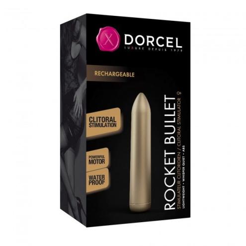 Вибропуля Dorcel Rocket Bullet Gold