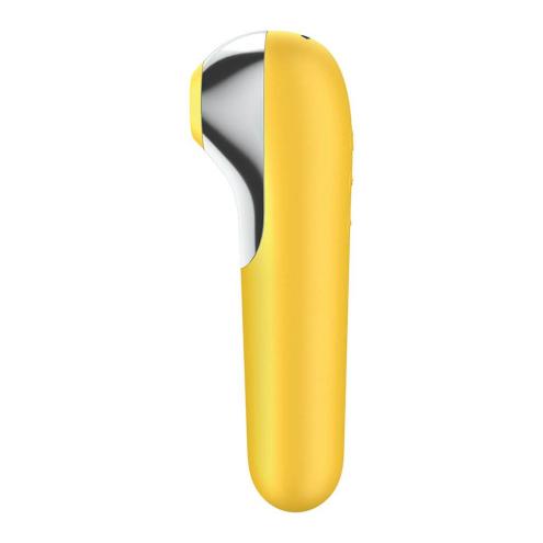 Смарт вібратор та вакуумний стимулятор 2-в-1 Satisfyer Dual Love Yellow