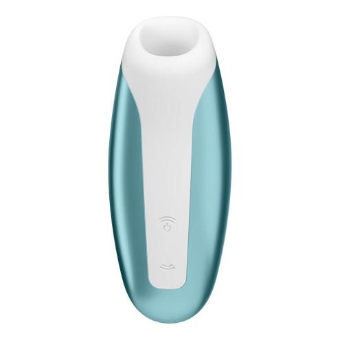 Миниатюрный вакуумный стимулятор Satisfyer Love Breeze Ice Blue