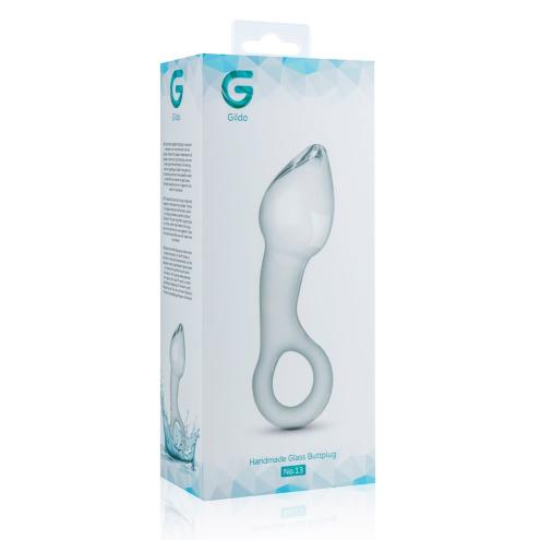 Стеклянный стимулятор простаты Gildo Glass Prostate Plug No. 13