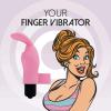 Вибратор на палец FeelzToys Magic Finger Vibrator Pink фото 1