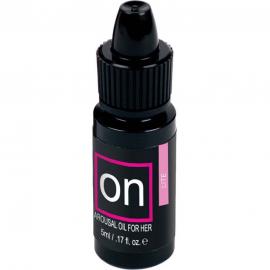 Збудливі краплі для клітора Sensuva - ON Arousal Oil for Her Lite - 1