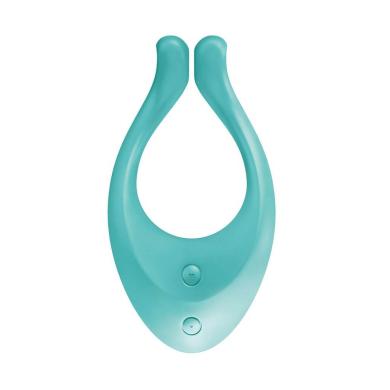 Вібратор для пар Satisfyer Endless Love Turquoise, 3 незалежні мотори, багатофункціональний