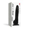 Реалистичный фаллоимитатор Strap-On-Me SOFT REALISTIC DILDO Black - Size M