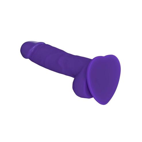 Реалистичный фаллоимитатор Strap-On-Me SOFT REALISTIC DILDO Violet - Size M