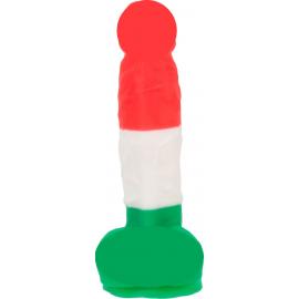 Кольоровий фалоімітатор ADDICTION - LEONARDO - 7  - 3 COLOURS, 17,8 см - 3