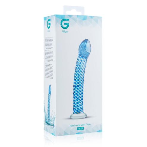 Стеклянный фаллоимитатор  Gildo Glass Dildo No. 5