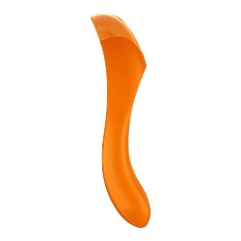 Вібратор на палець Satisfyer Candy Cane Orange