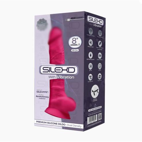 Фаллоимитатор с вибрацией SilexD Vetus Vibro Pink