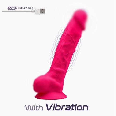 Фаллоимитатор с вибрацией SilexD Vetus Vibro Pink