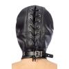 Капюшон для БДСМ Fetish Tentation Closed BDSM hood in leatherette