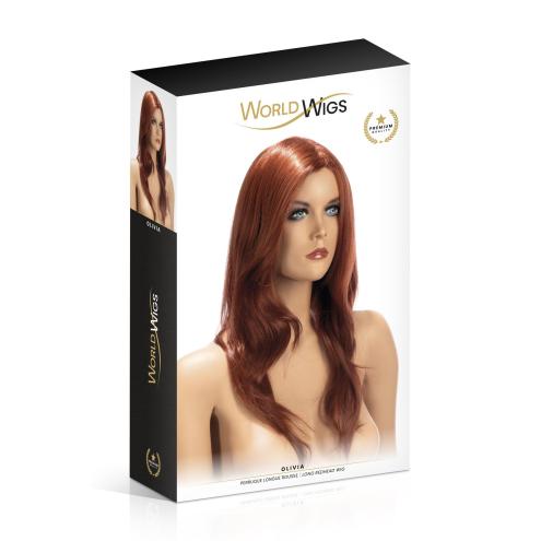 Парик World Wigs OLIVIA LONG REDHEAD