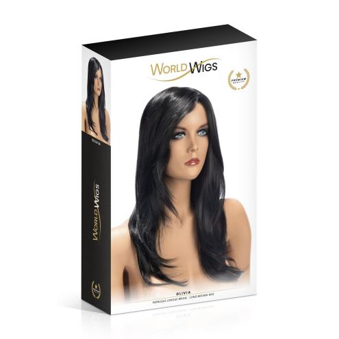 Парик World Wigs OLIVIA LONG BROWN