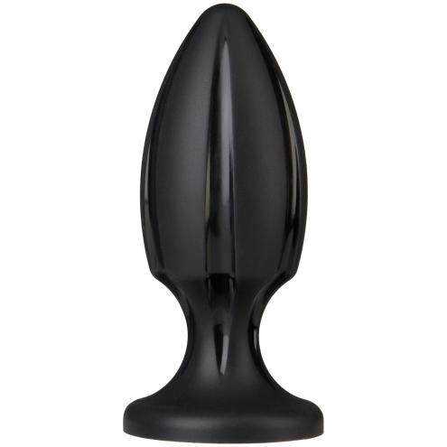 Анальная пробка Doc Johnson Platinum Premium Silicone - The Rocket - Black