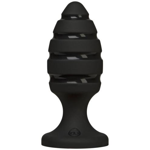 Анальный плаг Doc Johnson Platinum Premium Silicone - The Blast - Black