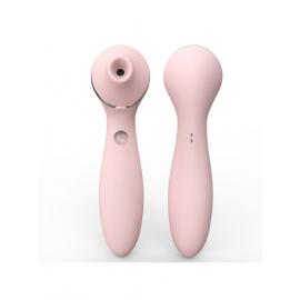 Вакуумний вібратор KisToy Polly Plus Pink - 3