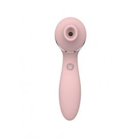 Вакуумний вібратор KisToy Polly Plus Pink - 2