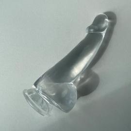 Прозорий фалоімітатор Alive Jelly Dildo Ranger - 2