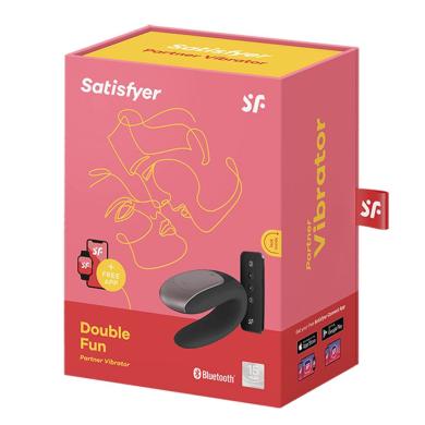 Смарт-вібратор для пар Satisfyer Double Fun (Black)