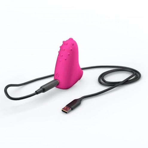 Вибратор на палец Dorcel MAGIC FINGER Rose