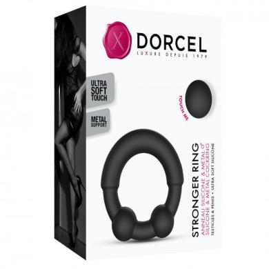 Кільце ерекційне з металевими вставками Dorcel STRONGER RING