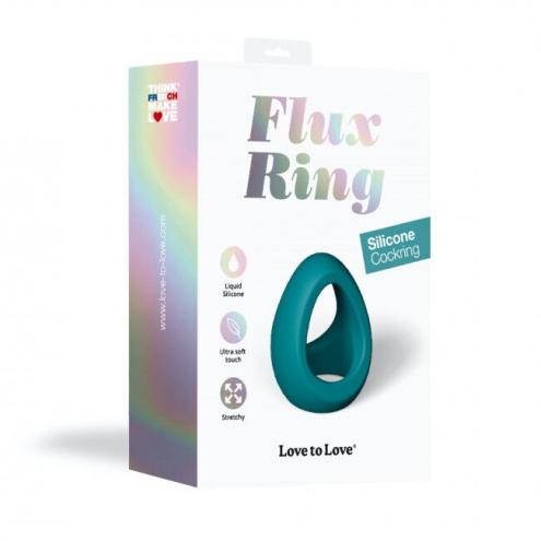 Двойное эрекционное кольцо Love To Love FLUX RING - TEAL ME