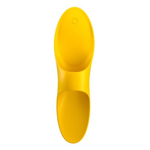 Вібратор на палець Satisfyer Teaser Dark Yellow