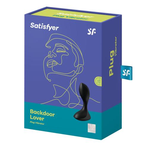 Анальна вібропробка Satisfyer Backdoor Lover Black