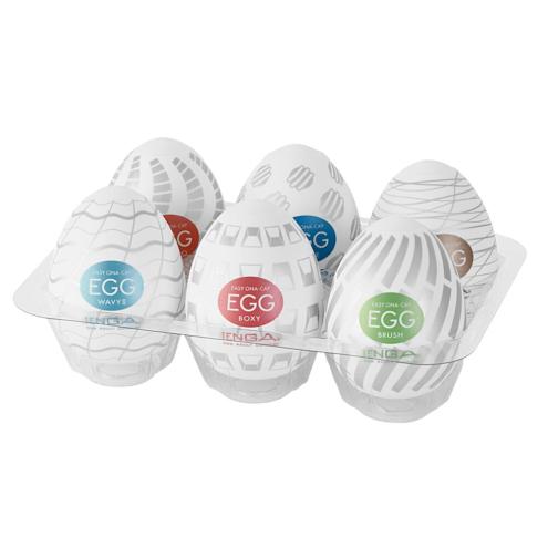 Набор яиц-мастурбаторов Tenga Egg New Standard Pack (6 яиц)