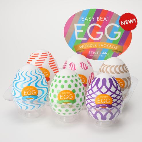 Набір яєць-мастурбаторів Tenga Egg Wonder Pack