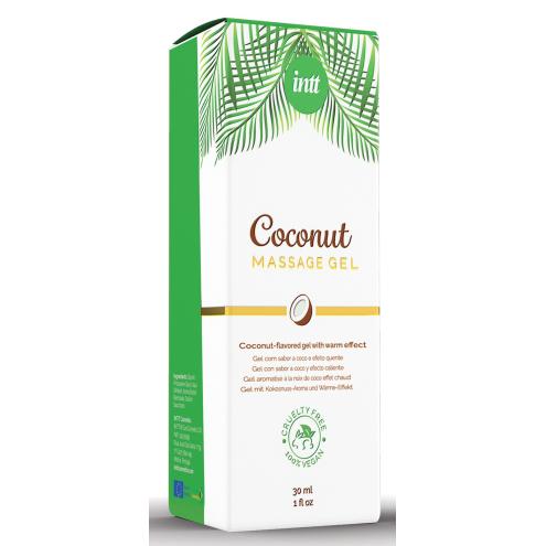 Массажный гель для интимных зон Intt Coconut Vegan, 30 мл