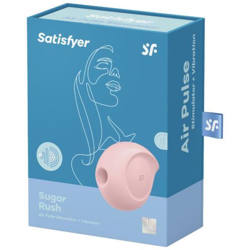 Вакуумный клиторальный стимулятор Satisfyer Sugar Rush Rose