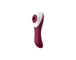 Стимулятор із вібрацією Satisfyer Dual Crush Wine Red 