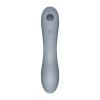 Вакуумный стимулятор с вибрацией Satisfyer Curvy Trinity 3 BlueGrey