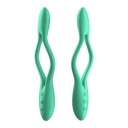 Гибкий вибратор для пар Satisfyer Elastic Game Light Green