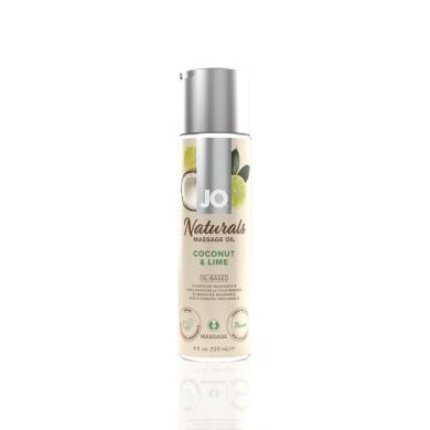 Массажное масло System JO – Naturals Massage Oil – Coconut & Lime, 120 мл