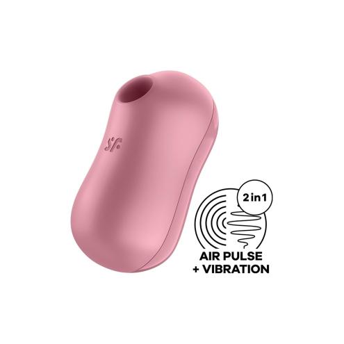 Вакуумный стимулятор Satisfyer Cotton Candy Light Red