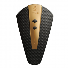 Кліторальний вібратор Shunga - Obi Intimate Massager Black - 5