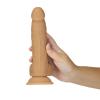 Фаллоимитатор ADDICTION - Dual Density Silicone Dildo Caramel 8″